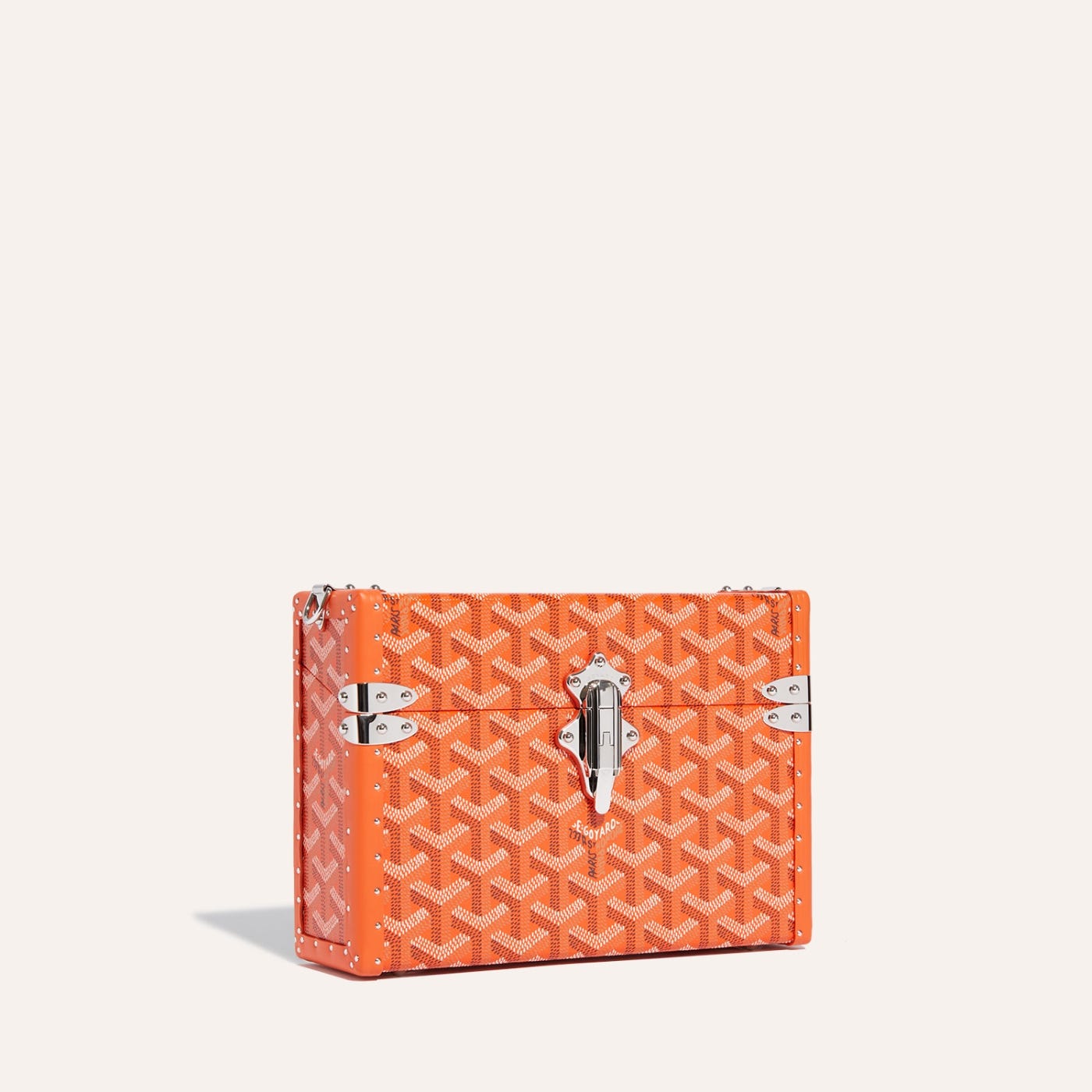 Goyard Cassette Trunk Bag Orange - Image 1